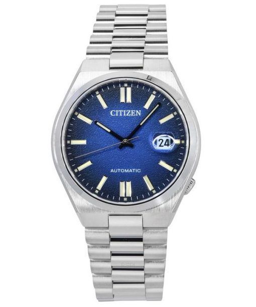 Citizen Tsuyosa 스테인레스 스틸 블루 다이얼 오토매틱 NJ0151-88L 남성용 시계