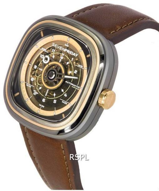 Sevenfriday T-시리즈 오토매틱 파워 리저브 T2/03 SF-T2-03 남성용 시계