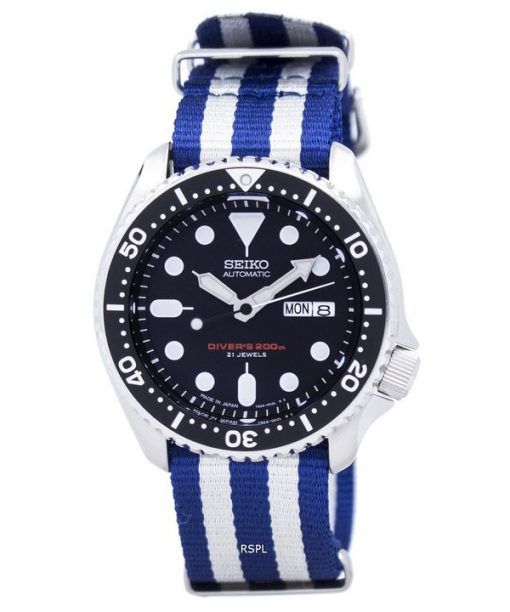 세이 코 자동 다이 버의 나토 스트랩 SKX007J1 NATO2 남자의 시계