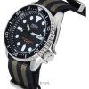 세이코 검은색 다이얼 오토매틱 다이버',s SKX007J1-var-NATO21 200M 남성용 시계