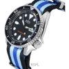 세이코 검은색 다이얼 오토매틱 다이버',s SKX007K1-var-NATO20 200M 남성용 시계