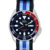 세이코 파랑색 다이얼 오토매틱 다이버&#39,s SKX009J1-var-NATO20 200M 남성용 시계