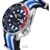 세이코 파랑색 다이얼 오토매틱 다이버',s SKX009J1-var-NATO20 200M 남성용 시계