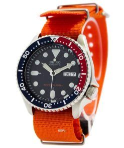 세이코 자동 다이버의 200M NATO 스트랩 SKX009K1 - NATO7 남자 시계