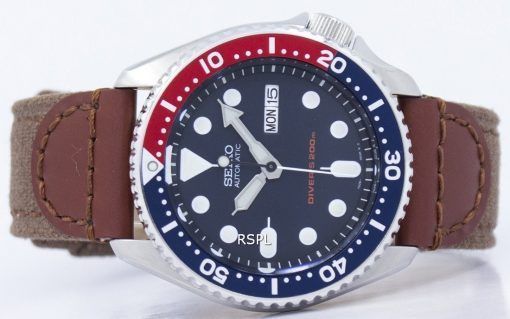 세이 코 자동 다이 버의 나일론 스트랩 SKX009K1 NS1 남자의 시계