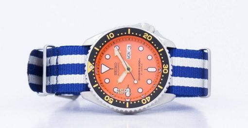 세이 코 자동 다이 버의 나토 스트랩 SKX011J1 NATO2 남자의 시계