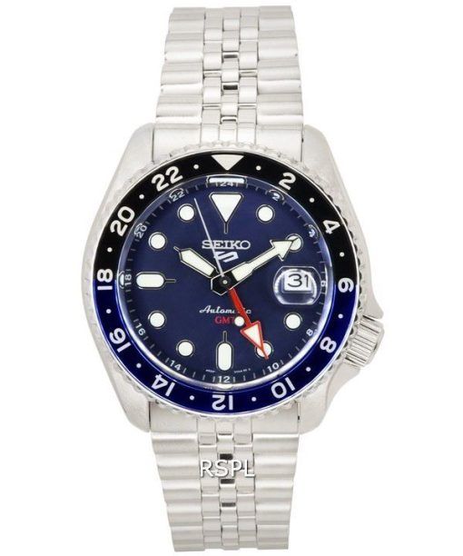 Seiko 5 Sports Blueberry GMT SKX Re-Interpretation 오토매틱 SSK003 SSK003K1 SSK003K 100M 남성용 시계