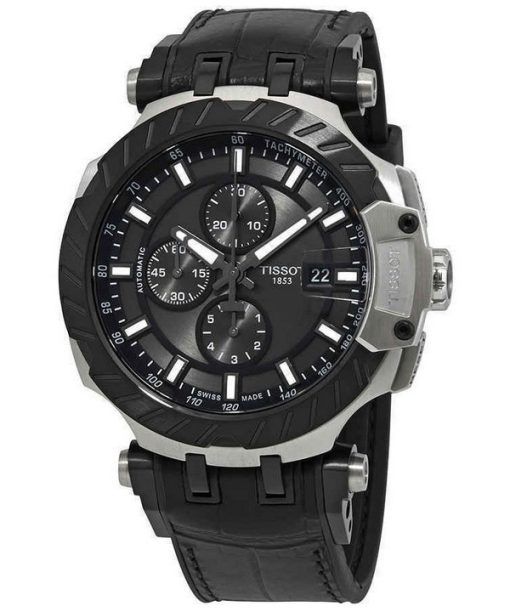 Tissot T-Race 크로노 그래프 오토매틱 T115.427.27.061.00 T1154272706100100M 남성용 시계