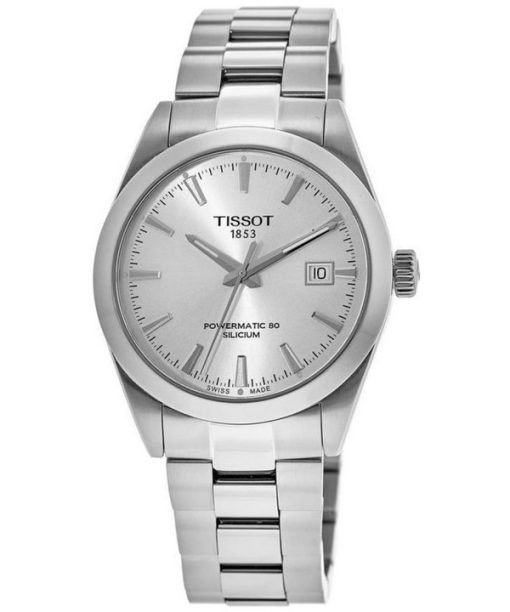 Tissot Gentleman Powermatic 80 Silicium 오토매틱 T127.407.11.031.00 T1274071103100 100M 남성용 시계