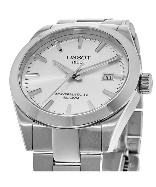 Tissot Gentleman Powermatic 80 Silicium 오토매틱 T127.407.11.031.00 T1274071103100 100M 남성용 시계