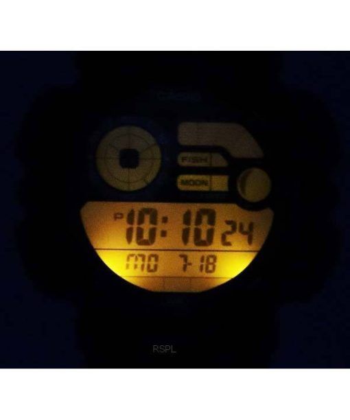 카시오 낚시 장비 라인 디지털 쿼츠 WS-1500H-1A WS1500H-1 100M 남성용 시계