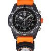 Luminox Bear Grylls Survival Master Series 크로노그래프 블랙 다이얼 스위스 쿼츠 다이버&#39,s XB.3749 300M 남성용 시계 With Compass