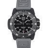 Luminox Master Carbon SEAL 그레이 러버 스트랩 블랙 다이얼 스위스 오토매틱 다이버 XS.3862 200M 남성용 시계