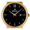 Westar Profile 스테인레스 스틸 블랙 다이얼 쿼츠 50215GPN103 남성용 시계
