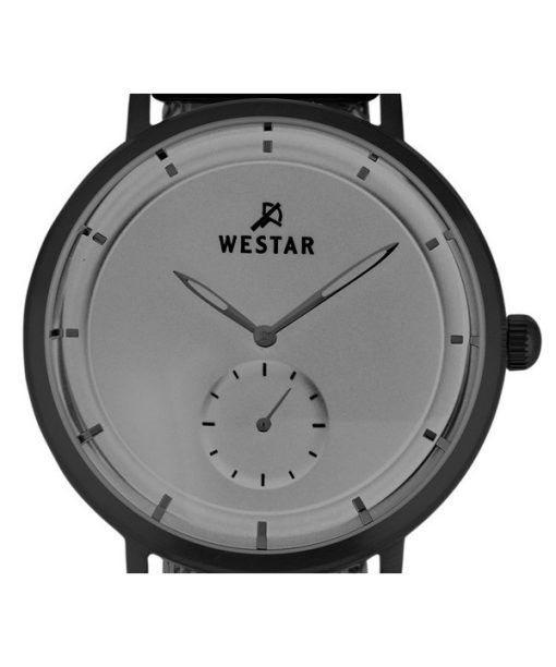 Westar Profile 스테인레스 스틸 그레이 다이얼 쿼츠 50247BBN306 남성용 시계