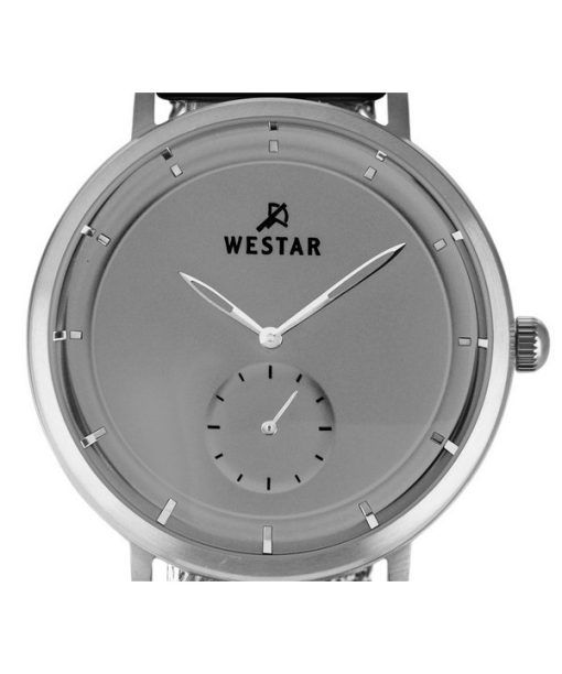 Westar Profile 스테인레스 스틸 그레이 다이얼 쿼츠 50247STN106 남성용 시계