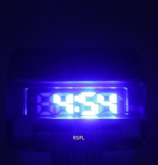 Bulova Computron Archive Series 스테인리스 스틸 블루 다이얼 쿼츠 96C139 남성용 시계