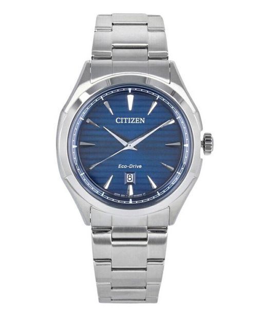 Citizen Core Collection 스테인레스 스틸 블루 다이얼 에코드라이브 AW1750-85L 100M 남성용 시계