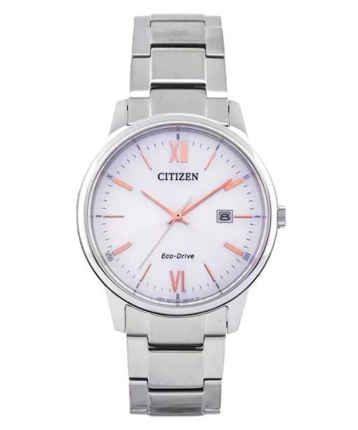 Citizen 시티즌시계 에코드라이브 스테인레스 스틸 실버 다이얼 BM6978-77A 남여 공용 시계