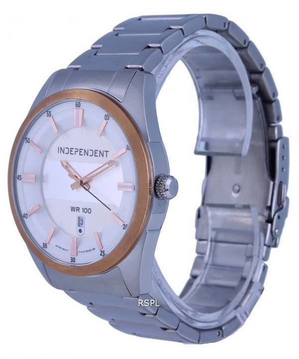 독립 스테인레스 스틸 화이트 다이얼 쿼츠 IB5-331-11 독립 스테인레스 스틸 화이트 다이얼 쿼츠 IB5-331-11.G 100M 남성용 시계