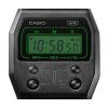 카시오 빈티지 디지털 블랙 이온 도금 스테인레스 스틸 쿼츠 A1100B-1 남녀공용 시계