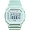 Casio Baby-G 디지털 그린 레진 스트랩 쿼츠 BGD-565SC-3 100M 여성용 시계