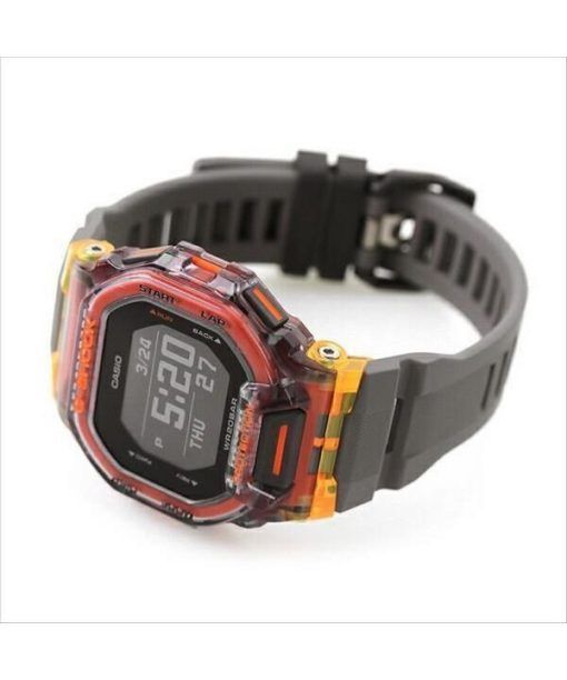 Casio G-Shock Move G-Squad Vital Bright 시리즈 모바일 링크 디지털 쿼츠 GBD-200SM-1A5 200M 남성용 시계