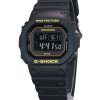 Casio G-Shock 주의 노란색 디지털 모바일 링크 수지 스트랩 Solar GW-B5600CY-1 200M 남성용 시계