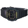 Casio G-Shock 주의 노란색 디지털 모바일 링크 수지 스트랩 Solar GW-B5600CY-1 200M 남성용 시계