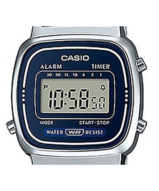 카시오 알람 디지털 라-670WA-2D 여자의 시계