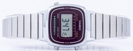 카시오 알람 디지털 라-670WA-4 D 여자의 시계