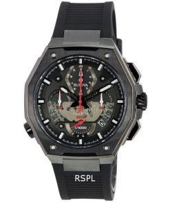 Bulova Precisionist X 크로노그래프 블랙 다이얼 쿼츠 다이버 98B358 300M 남성용 시계