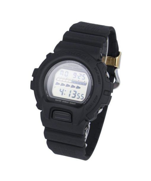 Casio G-Shock 40주년 기념 리마스터 블랙 한정판 디지털 쿼츠 DW-6640RE-1 200M 남성용 시계