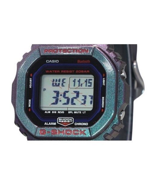 Casio G-Shock Aim High Gaming 시리즈 모바일 링크 디지털 쿼츠 DW-B5600AH-6 200M 남성용 시계