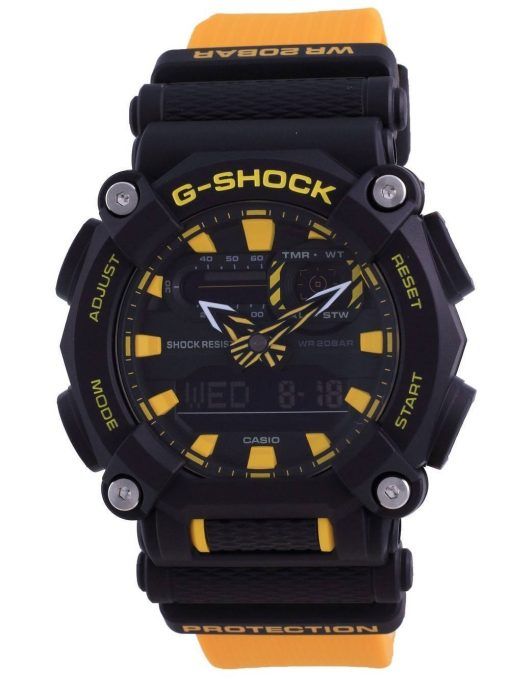 카시오 G-Shock 아날로그 디지털 GA-900A-1A9 GA900A-1 200M 남성용 시계