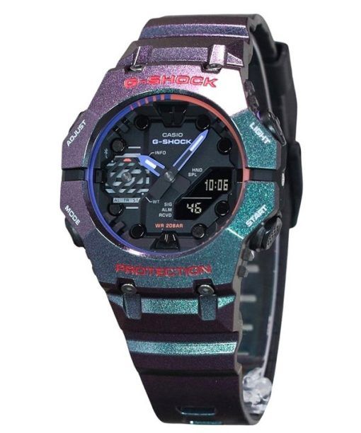 Casio G-Shock Aim High Gaming 시리즈 모바일 링크 아날로그 디지털 쿼츠 GA-B001AH-6A 200M 남성용 시계