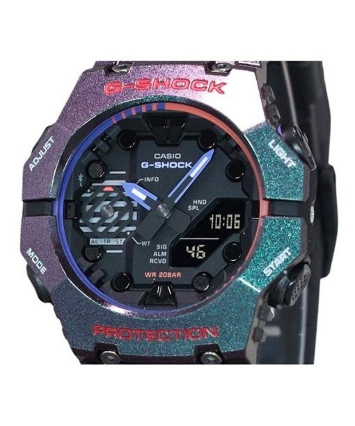 Casio G-Shock Aim High Gaming 시리즈 모바일 링크 아날로그 디지털 쿼츠 GA-B001AH-6A 200M 남성용 시계