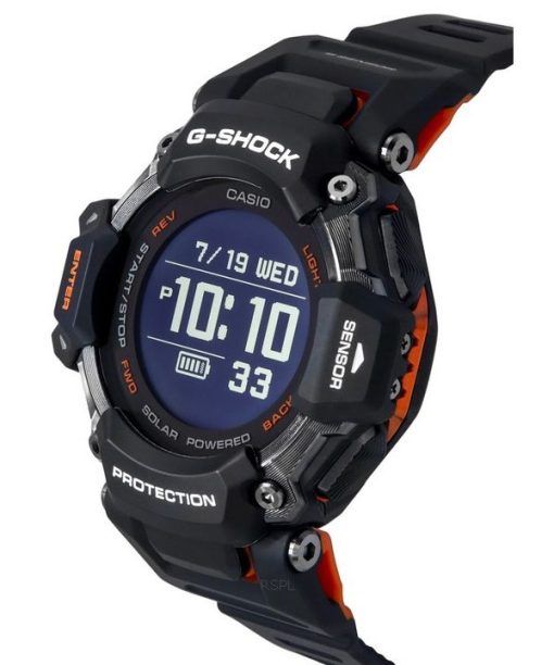 Casio G-Shock Move G-Squad 멀티 스포츠 디지털 솔라 GBD-H2000-1A 200M 남성용 시계