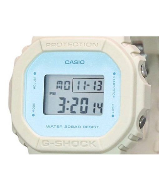 Casio G-Shock Nature&#39,s Color 시리즈 디지털 블루 다이얼 쿼츠 GMD-S5600NC-9 200M 여성용 시계