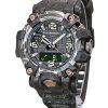 Casio G-Shock Mudmaster Master Of G-Land 아날로그 디지털 블랙 다이얼 터프 솔라 GWG-2000CR-1A 200M 남성용 시계