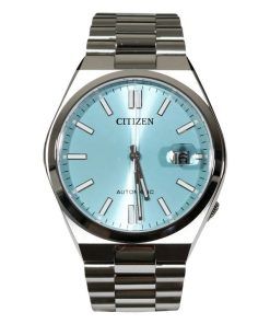 Citizen Tsuyosa 스테인레스 스틸 아이스 블루 다이얼 오토매틱 NJ0151-88M 100M 남성용 시계