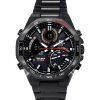 Casio Edifice 아날로그 디지털 모바일 링크 블랙 다이얼 터프 솔라 ECB-950DC-1A 100M 남성용 시계