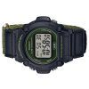 Casio Standard Green 디지털 천 스트랩 쿼츠 W-219HB-3AV 남성용 시계