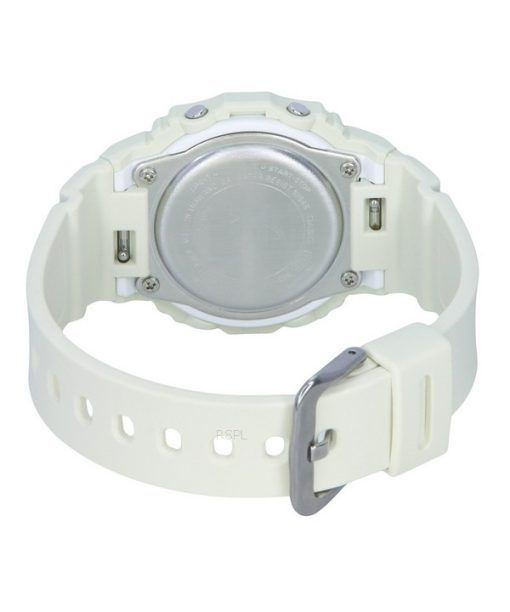 Casio Baby-G 레트로 플라워 필드 디지털 화이트 레진 스트랩 쿼츠 BGD-565RP-7 100M 여성용 시계