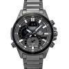 Casio Edifice 스마트폰 링크 모델 Bluetooth 아날로그 디지털 그레이 다이얼 쿼츠 ECB-30DC-1B 100M 남성용 시계