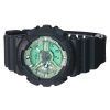 Casio G-Shock 아날로그 디지털 레진 스트랩 민트 그린 다이얼 쿼츠 GA-110CD-1A3 200M 남성용 시계