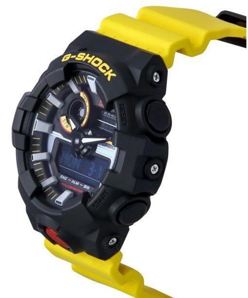 Casio G-Shock 믹스 테이프 아날로그 디지털 한정판 쿼츠 GA-700MT-1A9 200M 남성용 시계