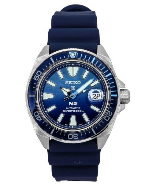 Seiko Prospex Samurai PADI 스페셜 에디션 블루 다이얼 오토매틱 다이버 SRPJ93K1 200M 남성용 시계