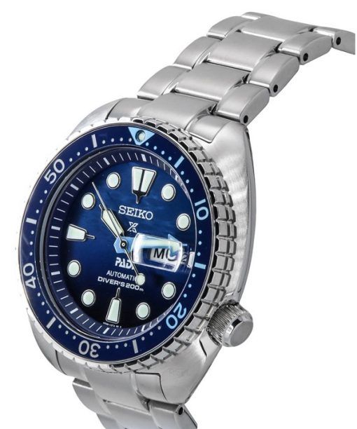 Seiko Prospex The Great Blue Turtle PADI 스페셜 에디션 블루 다이얼 오토매틱 다이버 SRPK01K1 200M 남성용 시계