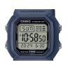 Casio 디지털 레진 스트랩 라이트 블루 쿼츠 W-800H-2AV 100M 남성용 시계